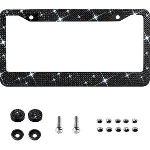 Bling License Plate Frame with Rhinestones